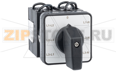 Переключатель вольтметра 20 A, тип: LL-0-LN, IP65 Kripal UKT0-3-8007/E 