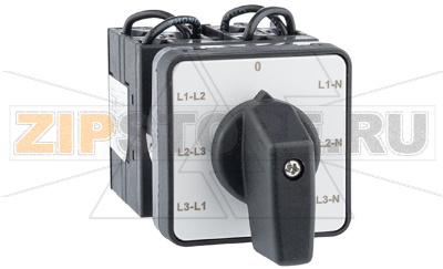 Переключатель вольтметра 20 A, тип: LL-0-LN, IP65 Kripal UKT0-3-8007/E 