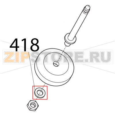 Rondella piana DIN125, D6 Sirman Canova 300 Rondella piana DIN125, D6 Sirman Canova 300Запчасть на деталировке под номером: 418