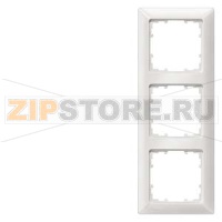 DELTA LINE ТИТАНОВО-БЕЛЫЙ РАМКА 3-МЕСТНАЯ 222X80MM Siemens 5TG2553-0