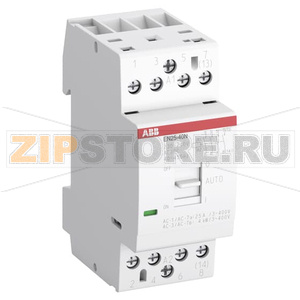 Контактор модульный с ручным управлением, EN25-40N-06 ABB 1SAE232111R0640 