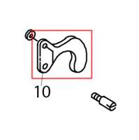 Latch KitchenAid 5K45SSEWH