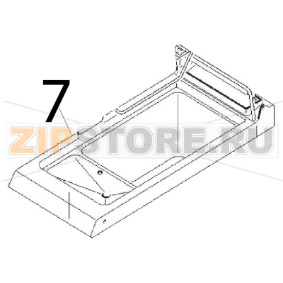 Gas top c/well ass. y 700x350x622 Angelo Po 0G1CP1G Gas top c/well ass. y 700x350x622 Angelo Po 0G1CP1GЗапчасть на деталировке под номером: 7