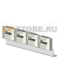 STAB СУППОРТ УНИВЕРСАЛЬНЫЙ 4POLE FLAT, HORIZONTAL H=200MM 30X10MM Siemens 8GF5763