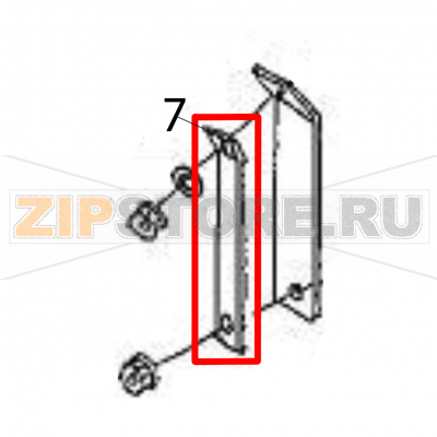 Rubber stopper Sato HR224 TT Rubber stopper Sato HR224 TTЗапчасть на деталировке под номером: 7Название запчасти на английском языке: Rubber stopper Sato HR224 TT.