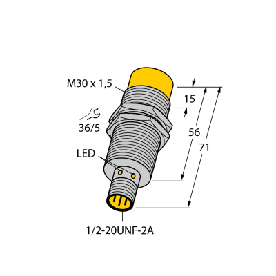 Датчик индуктивный Turck NI20U-G30-ADZ30X2-B3131 