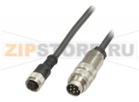 Кабель датчика-исполнительного устройства Adapter M12&nbsp;x&nbsp;1 to series 423 (connector) V19-G-1M-PUR-ABG-V423-G Pepperl+Fuchs