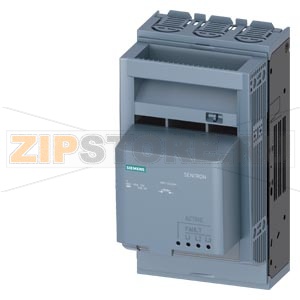 SENTRON, предохр. выключ. разъединитель 3NP1, 3-пол., NH00, 160 A, для установка на монтажную плату, рамочная клемма, мониторинг предохр. электронный EFM15, cover level 45mm Siemens 3NP1133-1CA24 