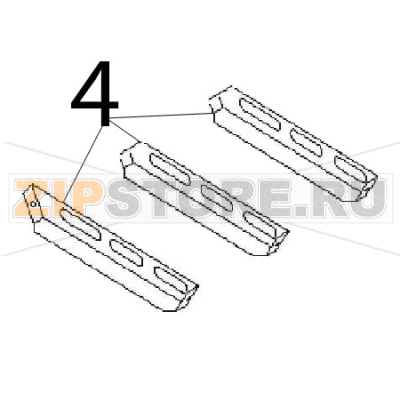 Heating el. support Angelo Po 04WBMEV Heating el. support Angelo Po 04WBMEVЗапчасть на деталировке под номером: 4