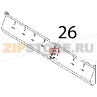 Lampada rossa 230 V Angelo Po 2G1PE2E