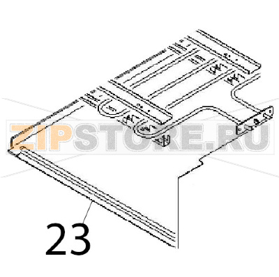 Suola forno Angelo Po 1G1PE2E Suola forno Angelo Po 1G1PE2EЗапчасть на деталировке под номером: 23