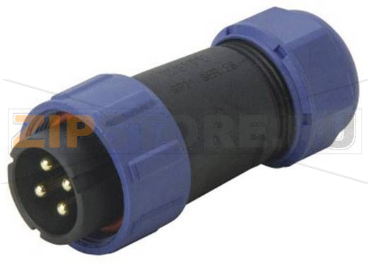 Разъем круглый, 3 контакта, 1 шт Weipu SP2110 / P 3 I 