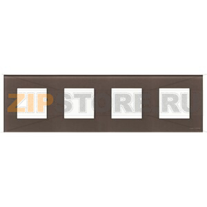 Рамка одноместная, двухмодульная, стекло брызги шампанского ABB 2CLA227100N3901 