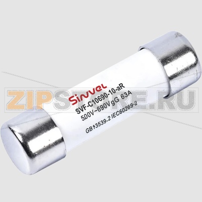 Предохранитель цилиндрический 80 А, 690 В/АС, 22x58 мм Sinvel SVF-C22690-80-aR 