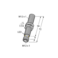 Датчик индуктивный Turck BI3U-M12EE-AP6X-H1141