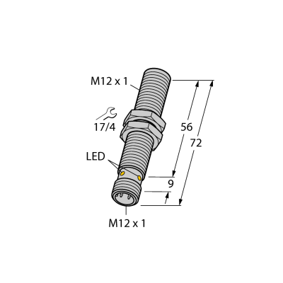 Датчик индуктивный Turck BI3U-M12EE-AP6X-H1141 