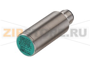 Индуктивный датчик Inductive sensor NJ5-18GM-N-V1 Pepperl+Fuchs General specificationsSwitching functionNormally closed (NC)Output typeNAMURRated operating distance5 mmInstallationflushAssured operating distance0 ... 4.05 mmReduction factor rAl 0.21Reduction factor rCu 0.18Reduction factor r304 0.63Nominal ratingsNominal voltage8.2 V (Ri approx. 1 k&Omega)Operating voltage5 ... 25 VSwitching frequency0 ... 500 HzHysteresis3 %Current consumptionMeasuring plate not detectedmin. 3 mAMeasuring plate detected&le 1 mACompliance with standards and directivesStandard conformityNAMUREN 60947-5-6:2000 IEC 60947-5-6:1999Approvals and certificatesFM  approvalControl drawing116-0165UL approvalcULus Listed, General PurposeCSA approvalcCSAus Listed, General PurposeCCC approvalCCC approval / marking not required for products rated &le36 VAmbient conditionsAmbient temperature-25 ... 100 °C (-13 ... 212 °F)Mechanical specificationsConnection typeConnector M12 x 1 , 4-pinHousing materialStainless steel 1.4305 / AISI 303Sensing facePBTHousing diameter18 mmDegree of protectionIP67General informationUse in the hazardous areasee instruction manualsCategory1G 2G
