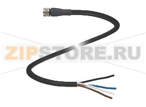 Кабель датчика-исполнительного устройства Adapter cable V31-GM-0,2M-PUR-YJSTXHP4 Pepperl+Fuchs Описание оборудованияSingle-ended female cordset, M8 to XHP-4, 3-pin, PUR cable