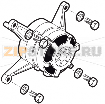 Motor Lainox NAEB101R    Motor Lainox NAEB101RЗапчасть на сборочном чертеже под номером: 45Название запчасти на английском&nbsp;языке: Motor Lainox NAEB101R