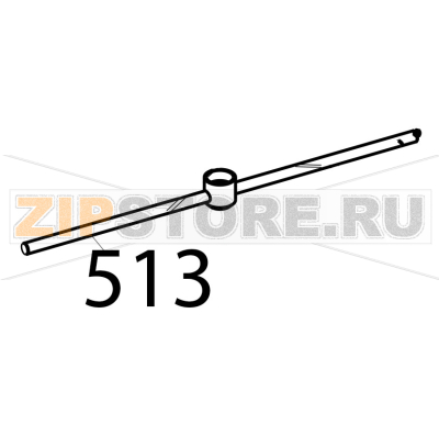 Ovens washing turning block assembly Tecnoinox EFB10DSL Ovens washing turning block assembly Tecnoinox EFB10DSLЗапчасть на деталировке под номером: 513