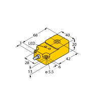 Датчик индуктивный Turck NI25-Q20-AP6X2