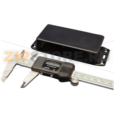 Корпус 120x120x94 мм, материал: пластик, черный, 1 шт Hammond 1591VFLBK 