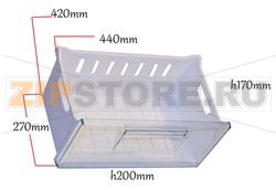 TIROIR CONGELATEUR COMPLET H20 