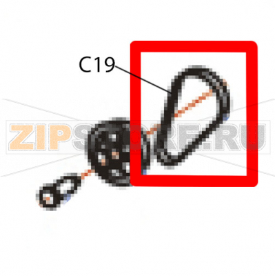 Round belt/ 80MXL Godex EZ-6200 plus Round belt/ 80MXL Godex EZ-6200 plusЗапчасть на деталировке под номером: C-19Название запчасти Godex на английском языке: Round belt/ 80MXL EZ-6200 plus.