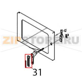 Handle cover Hurakan HKN-XF023 Handle cover Hurakan HKN-XF023Запчасть на деталировке под номером: 31