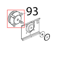 Motore cond. 5 uF, 200 W, alb. M8, conn. 5 poli Unox XVC 204