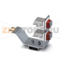 Патч-панель с двумя сетевыми разъемами RJ45 CAT5e Phoenix Contact FL PF SEC 2TX