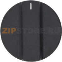 KNOB IGNIS TYPE BLACK ø 51 mm