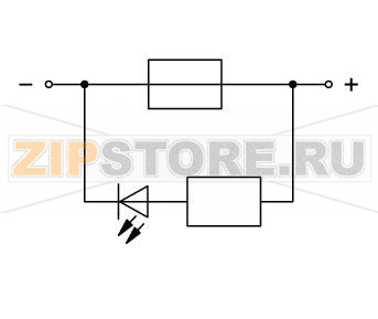 2-conductor fuse terminal block; for automotive blade-style fuses; with test option; with blown fuse indication by LED; 48 V; for DIN-rail 35 x 15 and 35 x 7.5; 6 mm; Push-in CAGE CLAMP®; 6,00 mm; gray Wago 2006-1681/1000-414 