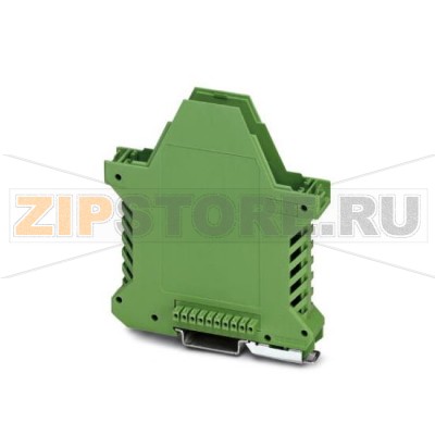 Нижняя часть корпуса Phoenix Contact ME 17,5 UT/FE BUS/10 GN с 10-контактным разъемом для параллельного сквозного подключения.Минимальный заказ: 10 шт.Упаковка: 10 шт.