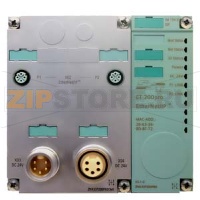SIMATIC DP, ГОЛОВНАЯ СБОРКА ETHERNET/IP ДЛЯ ET 200PRO, ДО 12 МОДУЛЕЙ, ВКЛ. ПУСКАТЕЛИ ЭЛЕКТРОДВИГАТЕЛЕЙ, БЕЗ ПОДДЕРЖКИ SAFTEY-МОДУЛЕЙ. ВСТРОЕННЫЙ 2Х-ПОРТОВЫЙ КОММУТАТОР, ПО ДЛЯ НАСТРОЙКИ В КОМЛЕКТЕ (DVD) Siemens ZNX:EIP200PRO