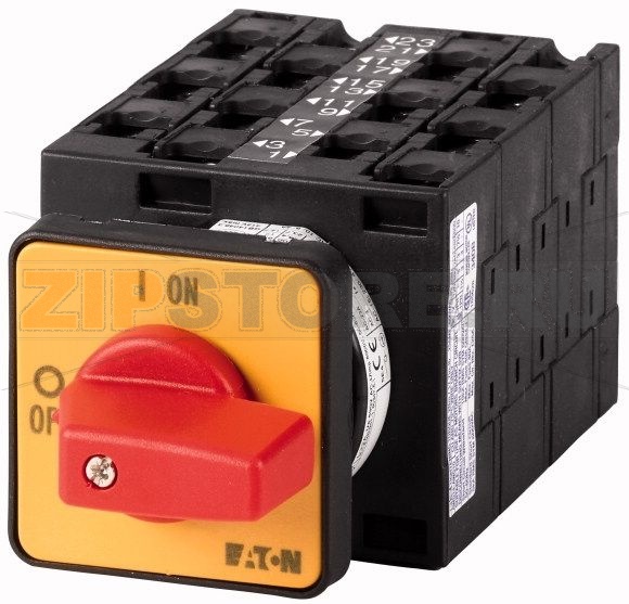 4225 - Переключатель вкл/выкл, T3, 32 A, 6 модуль, 6-полюсн Eaton T3-6 ...
