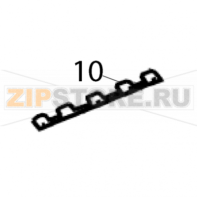 Spring (ribbon boss) Sato LT408 LH Spring (ribbon boss) Sato LT408 LHЗапчасть на деталировке под номером: 10Название запчасти на английском языке: Spring (ribbon boss) Sato LT408 LH.