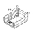 Bottom cover Sato CG408TT