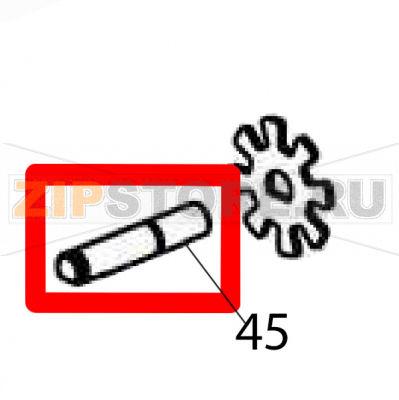 Supply shaft Godex G530 Supply shaft Godex G530Запчасть на деталировке под номером: 45Название запчасти Godex на английском языке: Supply shaft G530.