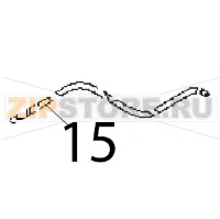 Tubo spia pilota flessibile L=750 Angelo Po 1G1CP2G