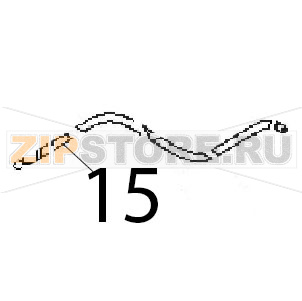 Tubo spia pilota flessibile L=750 Angelo Po 1G1CP2G Tubo spia pilota flessibile L=750 Angelo Po 1G1CP2GЗапчасть на деталировке под номером: 15