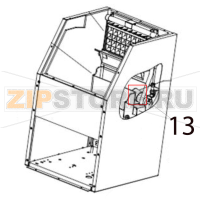 Float Hurakan HKN-IMC30 Float Hurakan HKN-IMC30Запчасть на деталировке под номером: 13