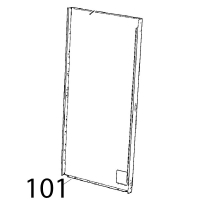 Fianco DX Unox XBC 1005E