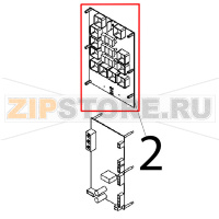Gr. scheda el. LED/CPU Angelo Po FX101G2