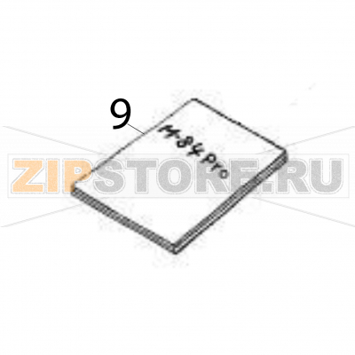 Quick guide Sato M84Pro Quick guide Sato M84ProЗапчасть на деталировке под номером: 9Название запчасти на английском языке: Quick guide Sato M84Pro.