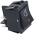 INTERRUTTORE BIPOLARE NERO 16A 250V - INTERRUTTORE BIPOLARE NERO 16A 250V