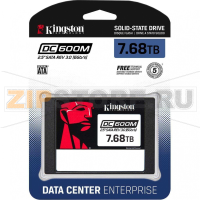 Диск SSD 7.68 Тб Kingston SEDC600M/7680G 