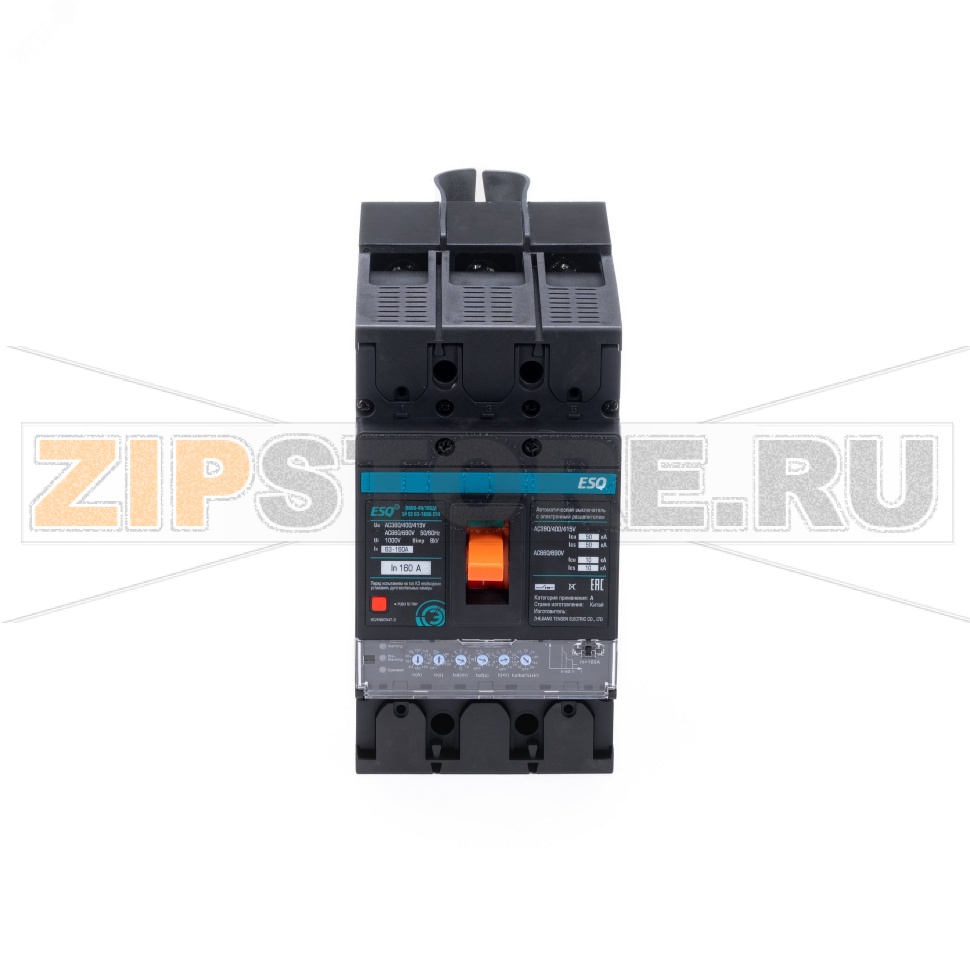 Выключатель автоматический 160 А, 50 кА, 50/60 Гц ESQ 14.02.03.000032 