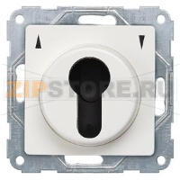 DELTA I-SYSTEM ТИТАНОВО-БЕЛЫЙ ВЫКЛЮЧАТЕЛЬ ЖАЛЮЗИС КЛЮЧЕМ 1-ПОЛЮС. ДЛЯ СИСТЕМ "MASTER KEY" 55Х55ММ МОНТИРУЕМЫЙ ПОД ШТУКАТУРКУ  БЕЗ ФИКСАЦИИ КРАЙНИХ ПОЗИЦИЙ В ОБОИХ НАПРАВЛЕНИЯХ И СИМВ. "ВВЕРХ/ВНИЗ" Siemens 5TA7666