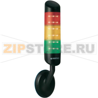 Колонна светосигнальная 24 В, 85 дБ, красная, желтая, зеленая Werma 695.300.55 